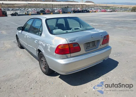 2000 Honda Civic Value Package из США, поврежденный, VIN 2HGEJ661XYH559604